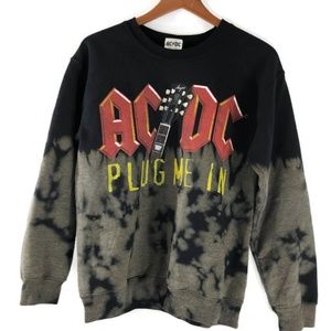 AC / DC | Graphic Sweatshirt Plug Me In Tie Dye